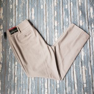 Worthington Curvy Fit Straight Leg Trousers Sz 12